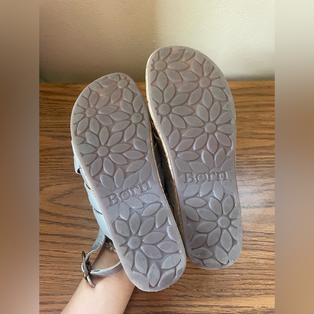 Born Women's Laila Woven Straps Leather Sandal Size 7 NWOB - Picture 10 of 11